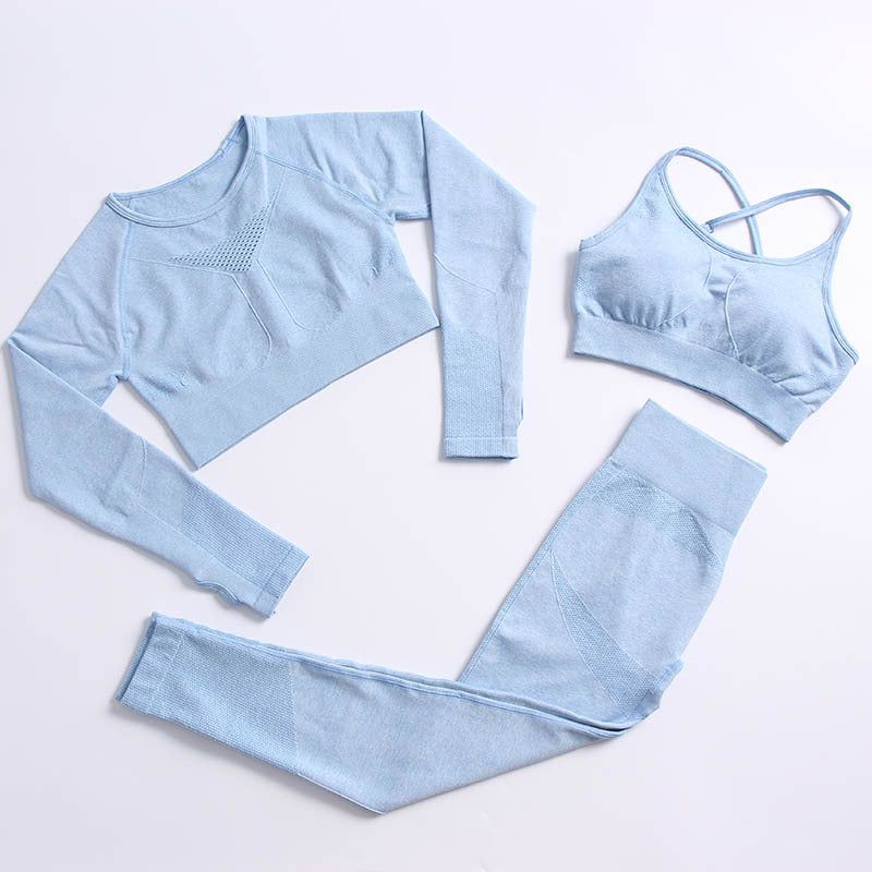Women's Workout Outfit Yoga Bra + Pants