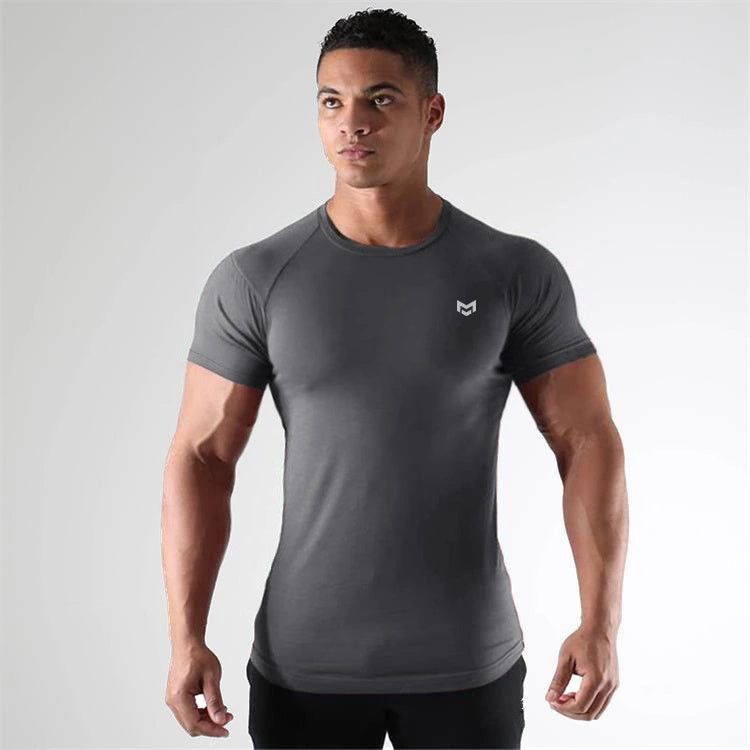 Quick Dry Gym Short Sleeve T shirt