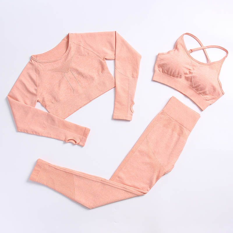 Women's Workout Outfit Yoga Bra + Pants