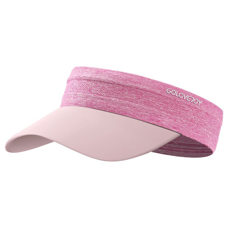 Women's Sweatproof Headband Outdoor Sports Sun Hat