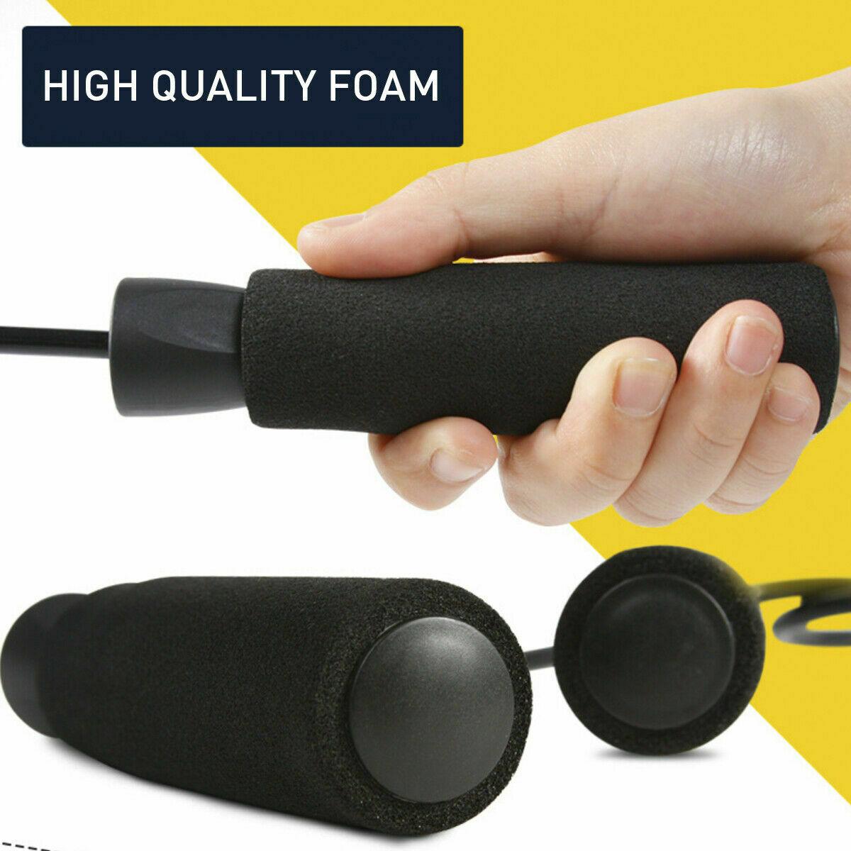 Gym Aerobic Exercise Boxing Skipping, Adjustable Bearing Speed, Fitness Bearing, Tangle- Free, Speed Equipments Skipping Adjustable Skipping Rope.