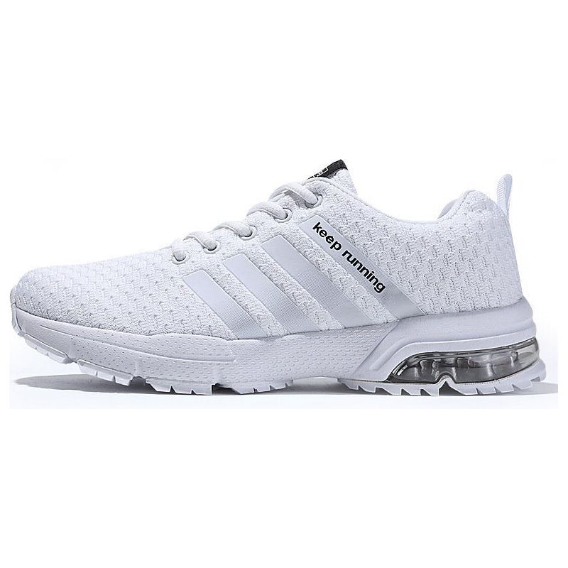 Large Size Fly Woven Running Air Cushion Sneakers Men's Summer