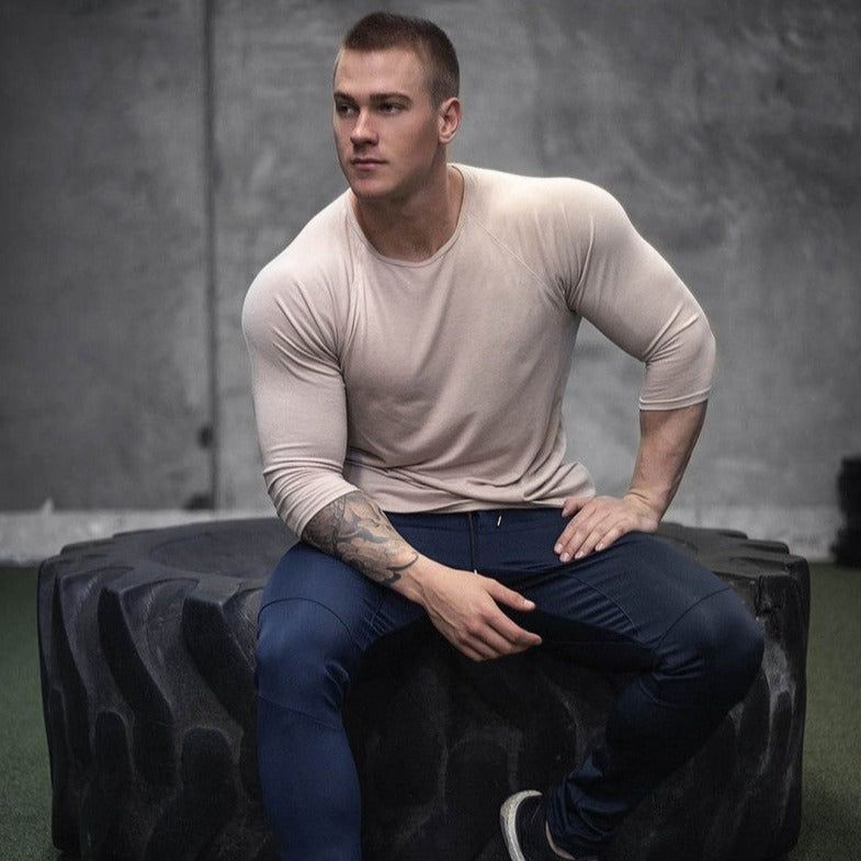 Quick Dry Long Sleeve Gym Fitness T Shirt