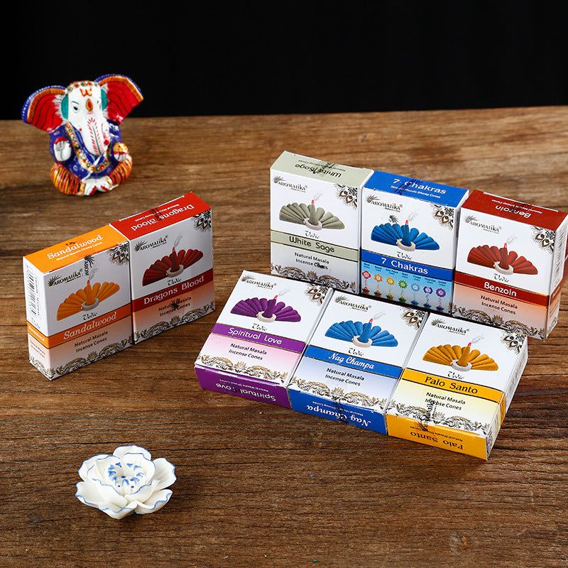 Natural Cone Incense Small Box