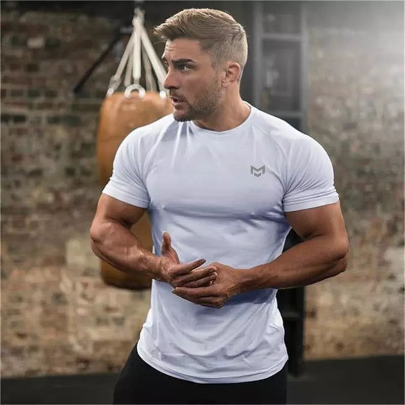 Quick Dry Gym Short Sleeve T shirt