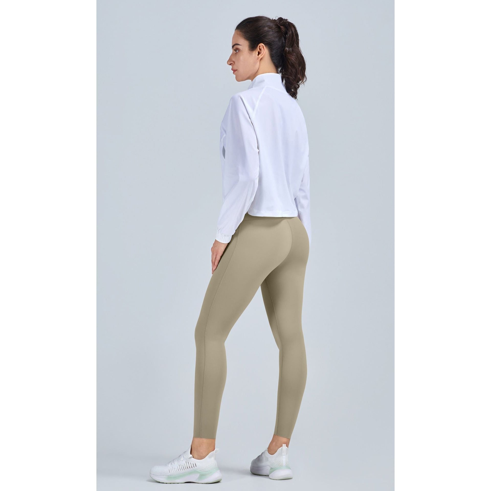 Loose Casual Workout Clothes Long-Sleeved Jacket