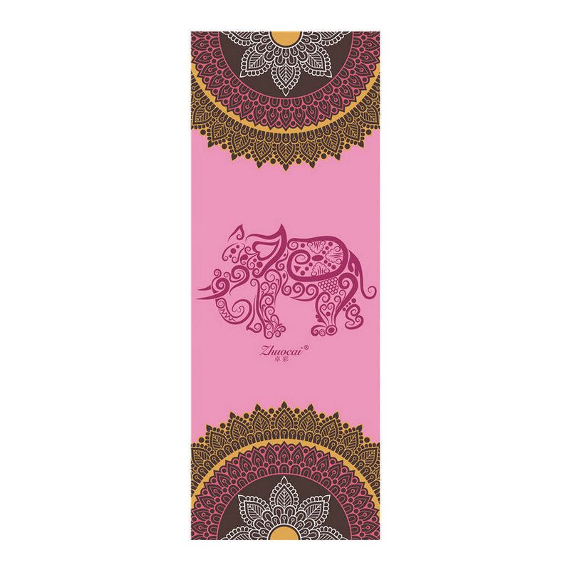 PU Rubber Suede Yoga Mat 1.5mm