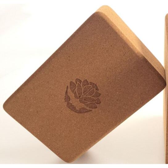 High Density Thickening Cork Yoga Block