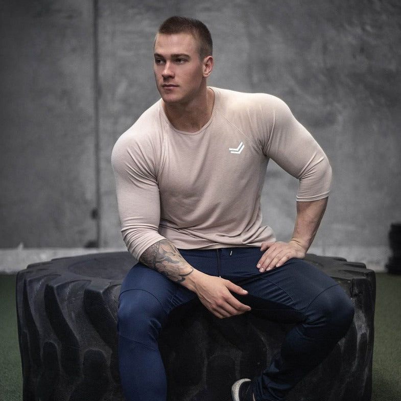 Quick Dry Long Sleeve Gym Fitness T Shirt
