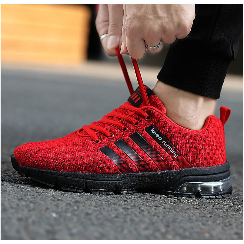 Sports Shoes Breathable Mesh Outdoor Men And Women Jogging Shoes
