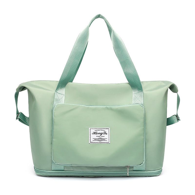 Foldable Large Capacity, Shoulder Gym Bags, Training Travel Handle, Yoga Sport Crossbody Tote Bag Women