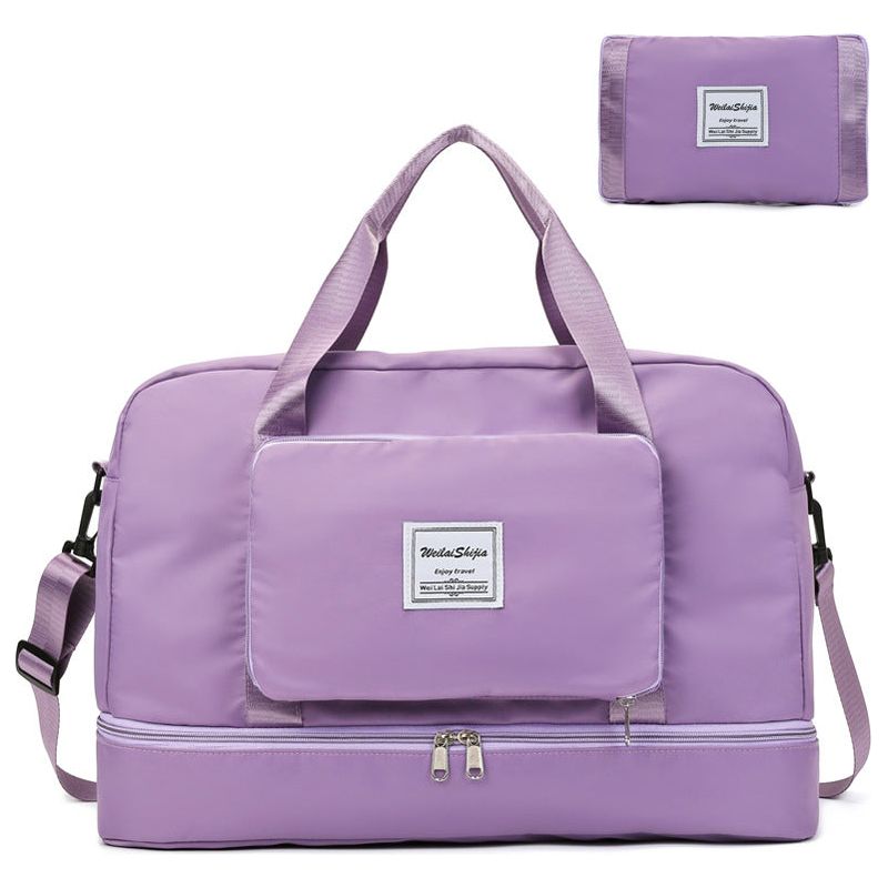 Foldable Travel Duffel Bags Sports Gym Tote Bag Women