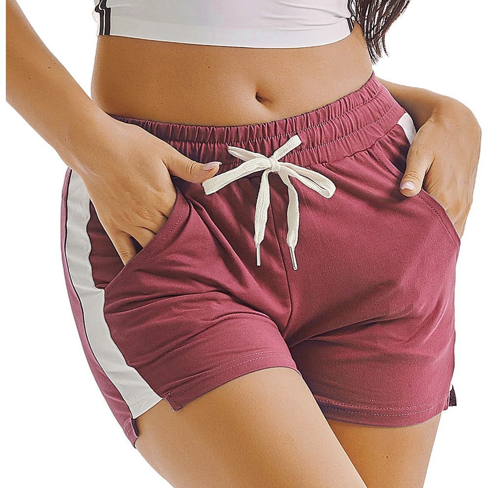 Summer Sports Shorts Gym Running Women Cycling Drawstring Shorts Workout