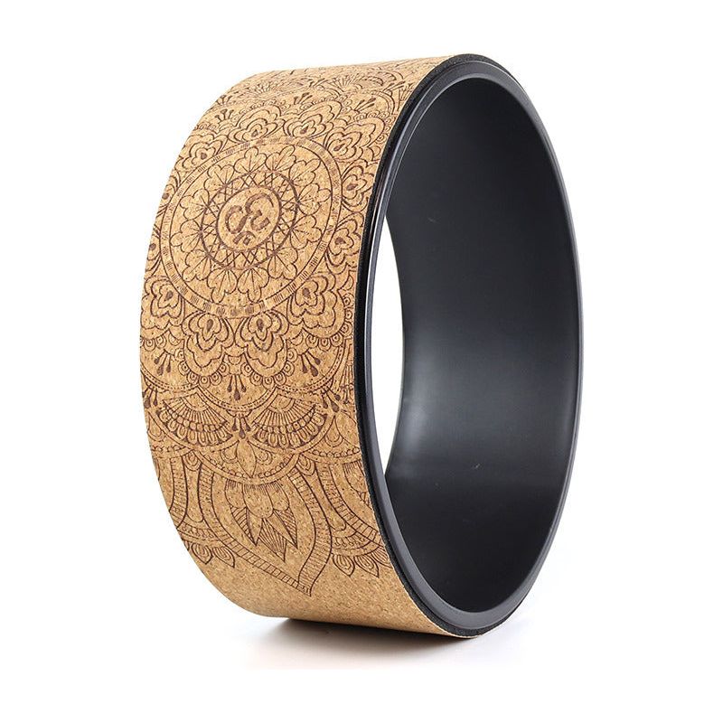 Rubber Padding Yoga Wheel