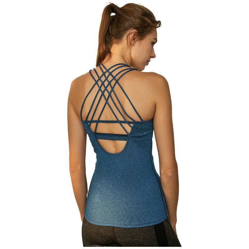 Long Sports Bra Vest
