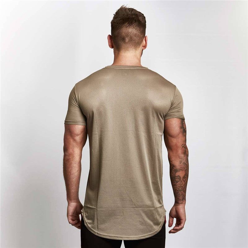 Quick-Drying Short-Sleeved Workout Top