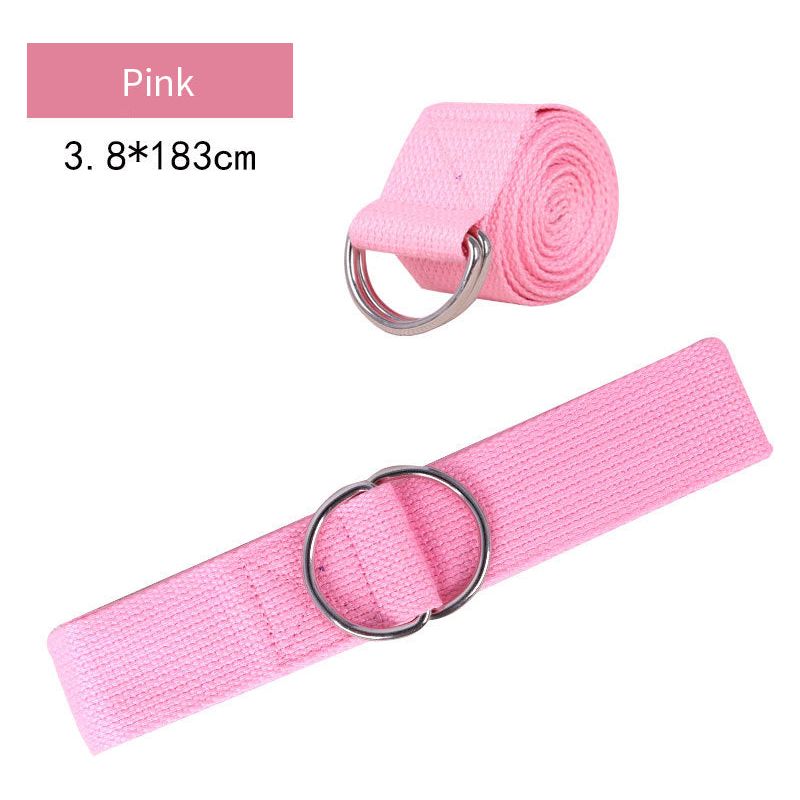 Polyester Cotton Yoga Stretch Belt