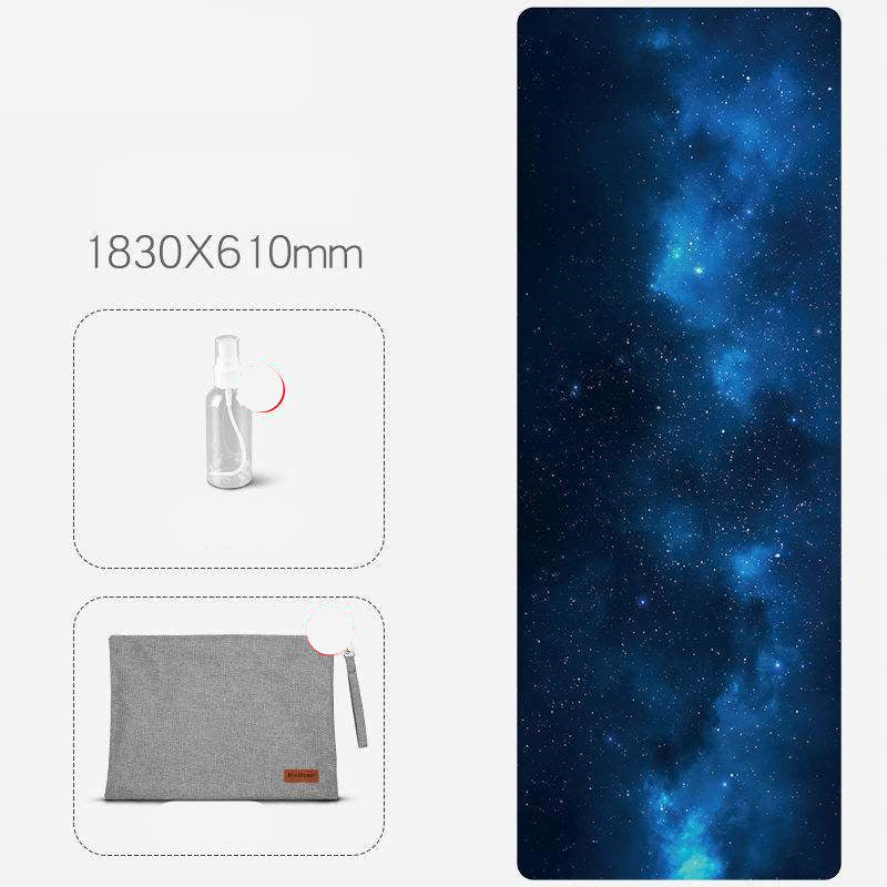 Multiple Design Anti-Skid Yoga Mat With Accessories (1, 1.2, 2.5)mm