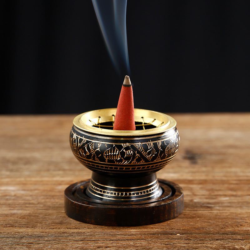 Natural Cone Incense Small Box
