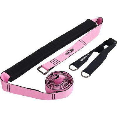 Lower Waist Yoga Practice Assisting Strap