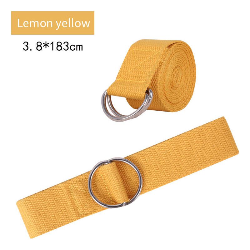 Polyester Cotton Yoga Stretch Belt