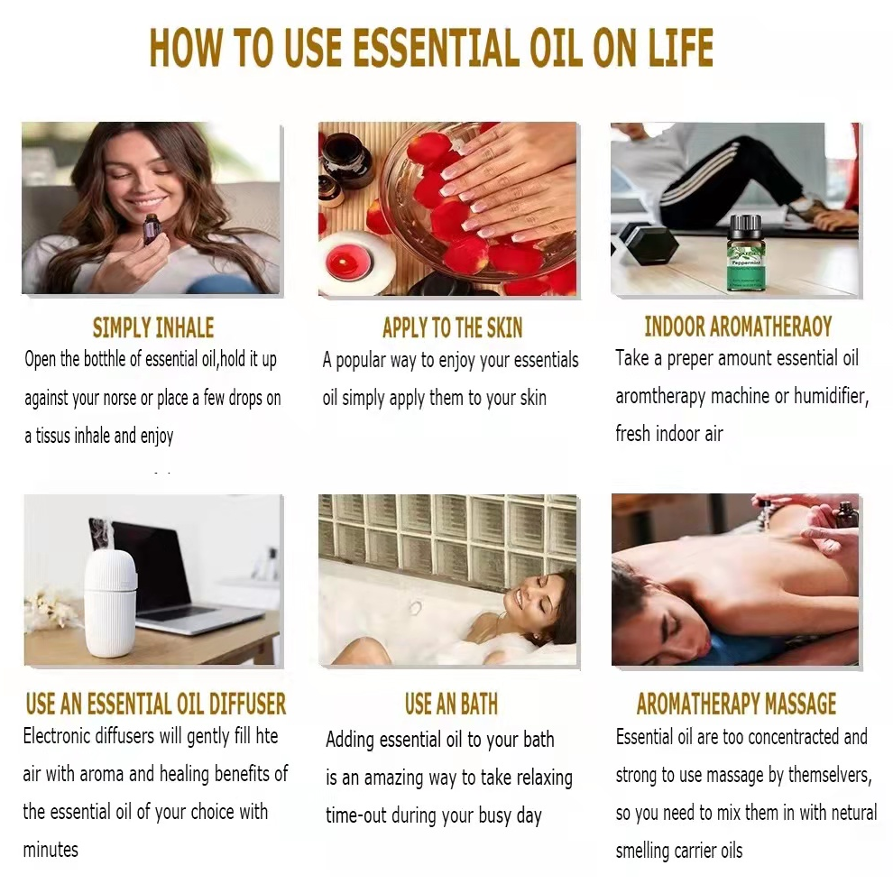 Natural Plant Aroma Pure Essential Oils 15pcs Set