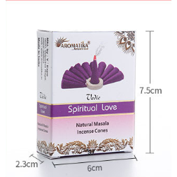 Natural Cone Incense Small Box