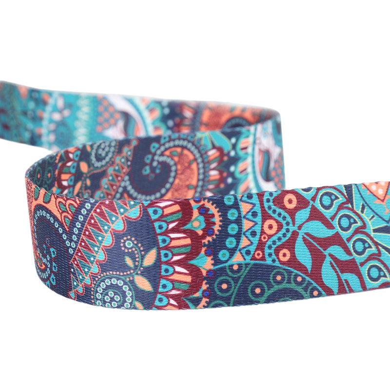 Printed Yoga Stretch Belt