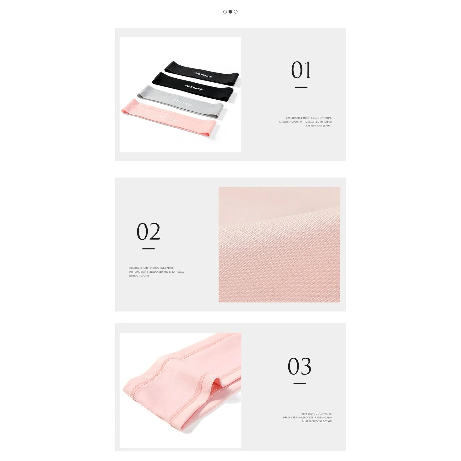 Ice Silk Sports Headband For Women Outdoor Breathable