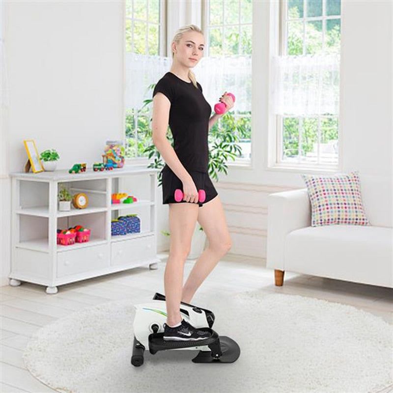 Magnetic Control Multifunctional Mini Elliptical Leg Trainer
