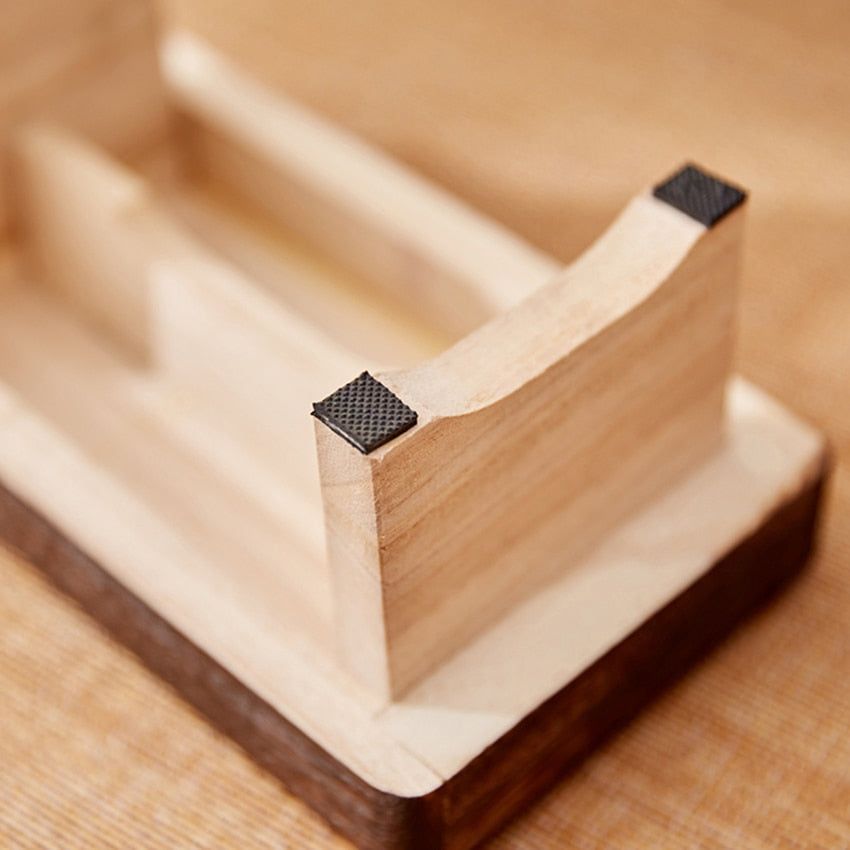 Solid Wood Folding Meditation Bench