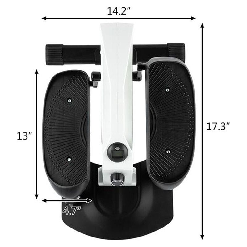 Magnetic Control Multifunctional Mini Elliptical Leg Trainer