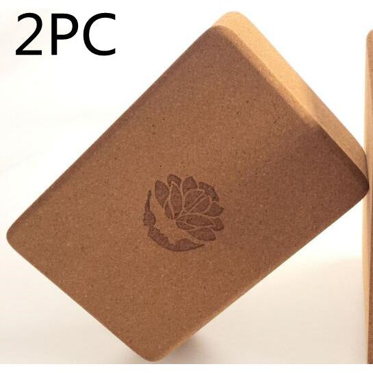 High Density Thickening Cork Yoga Block