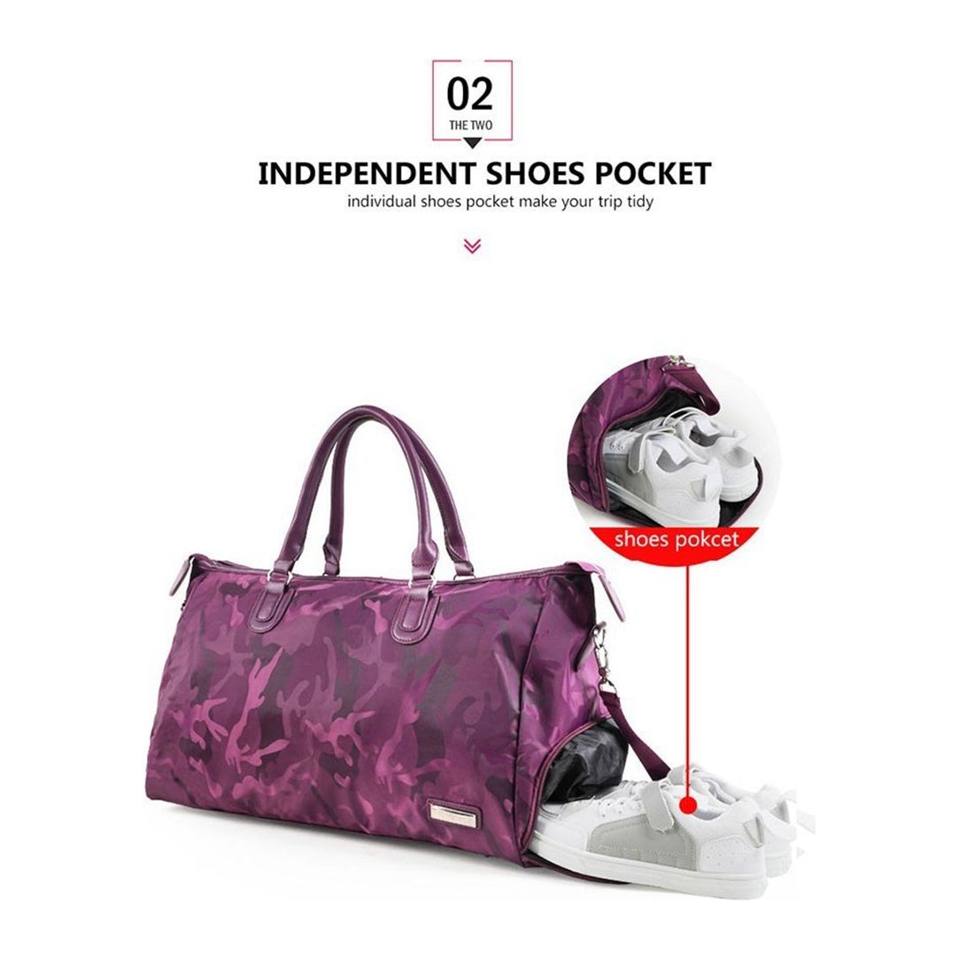 Fitness Bags Shoulder Gym Bag for Shoes Oxford Cloth