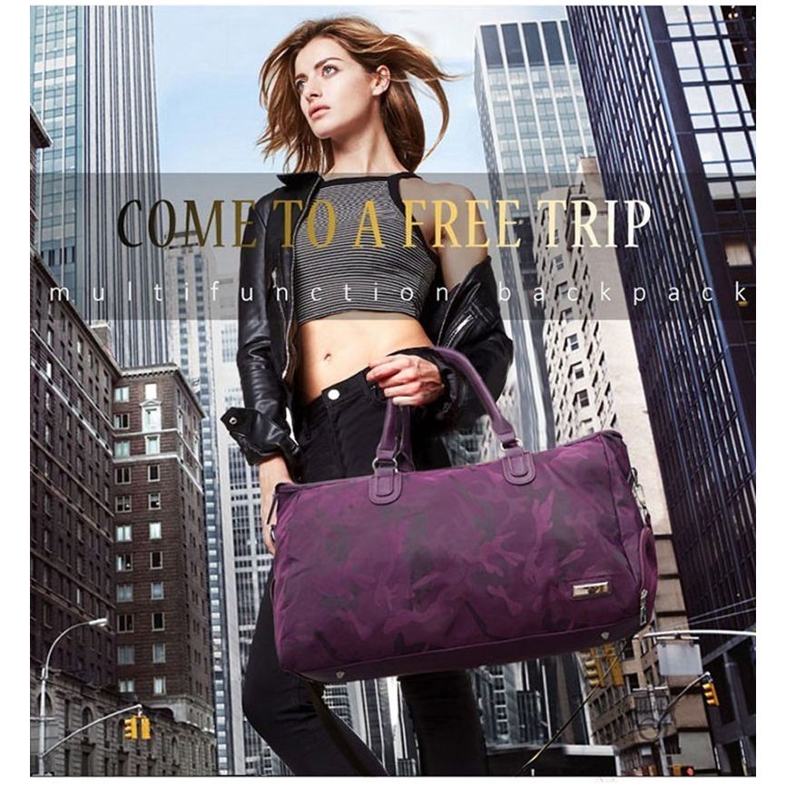 Fitness Bags Shoulder Gym Bag for Shoes Oxford Cloth