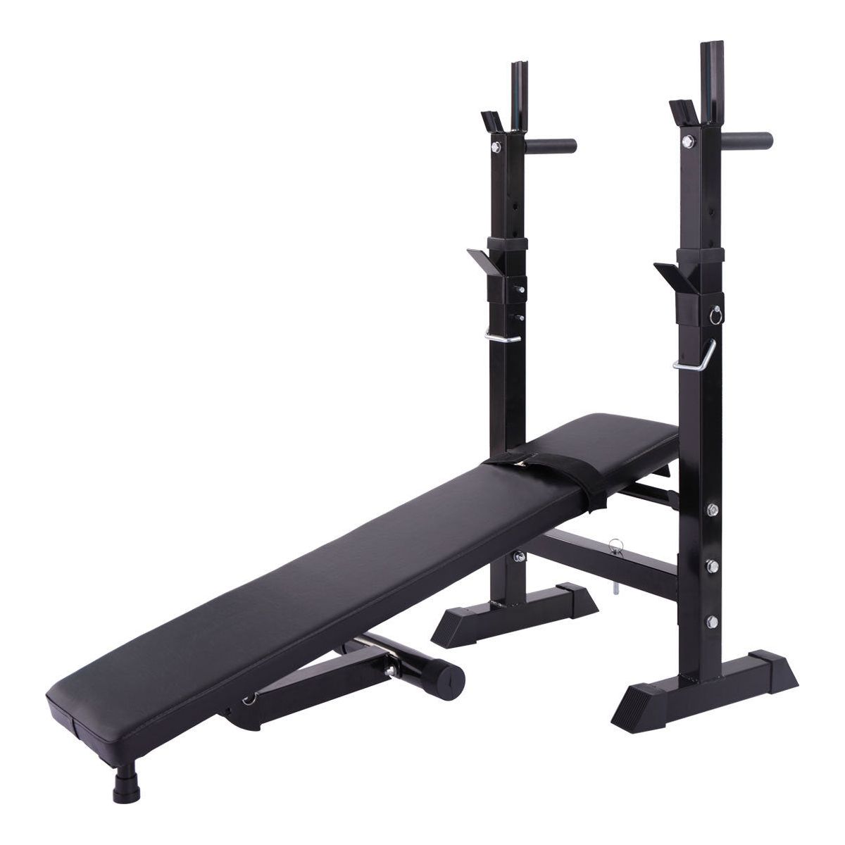 Adjustable Workout Bench with Squat Rack