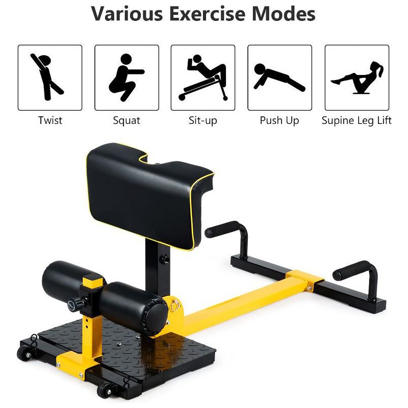 Home 8-in-1 Multifunctional Gym Squat Fitness Equipment