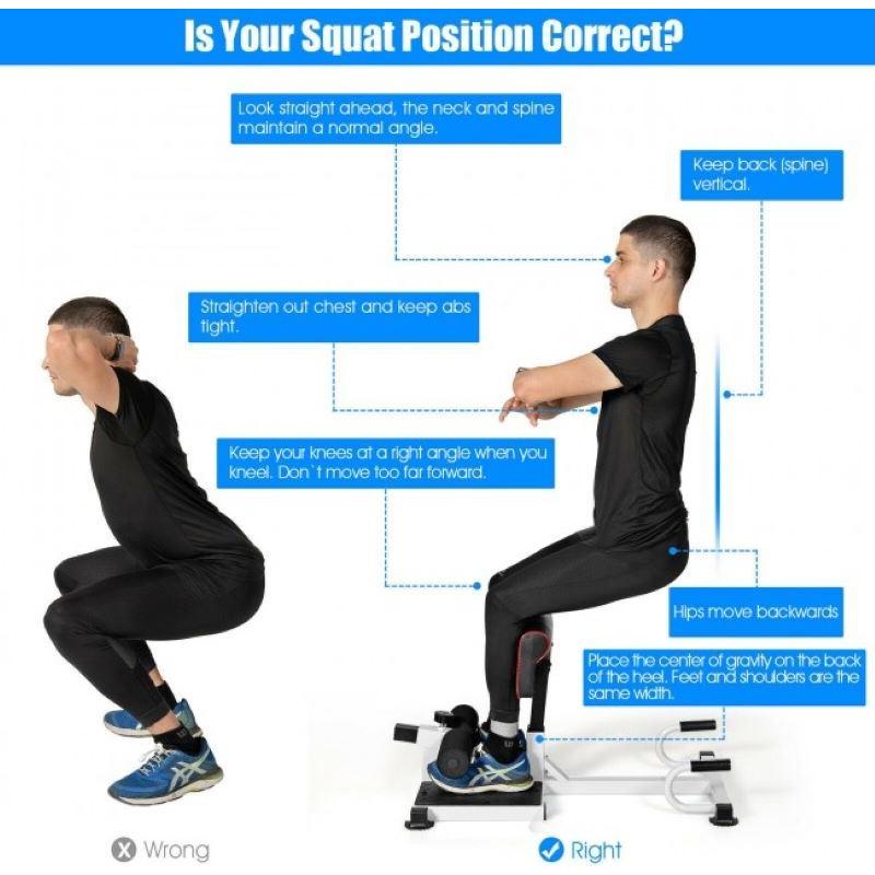 Home 8-in-1 Multifunctional Gym Squat Fitness Equipment