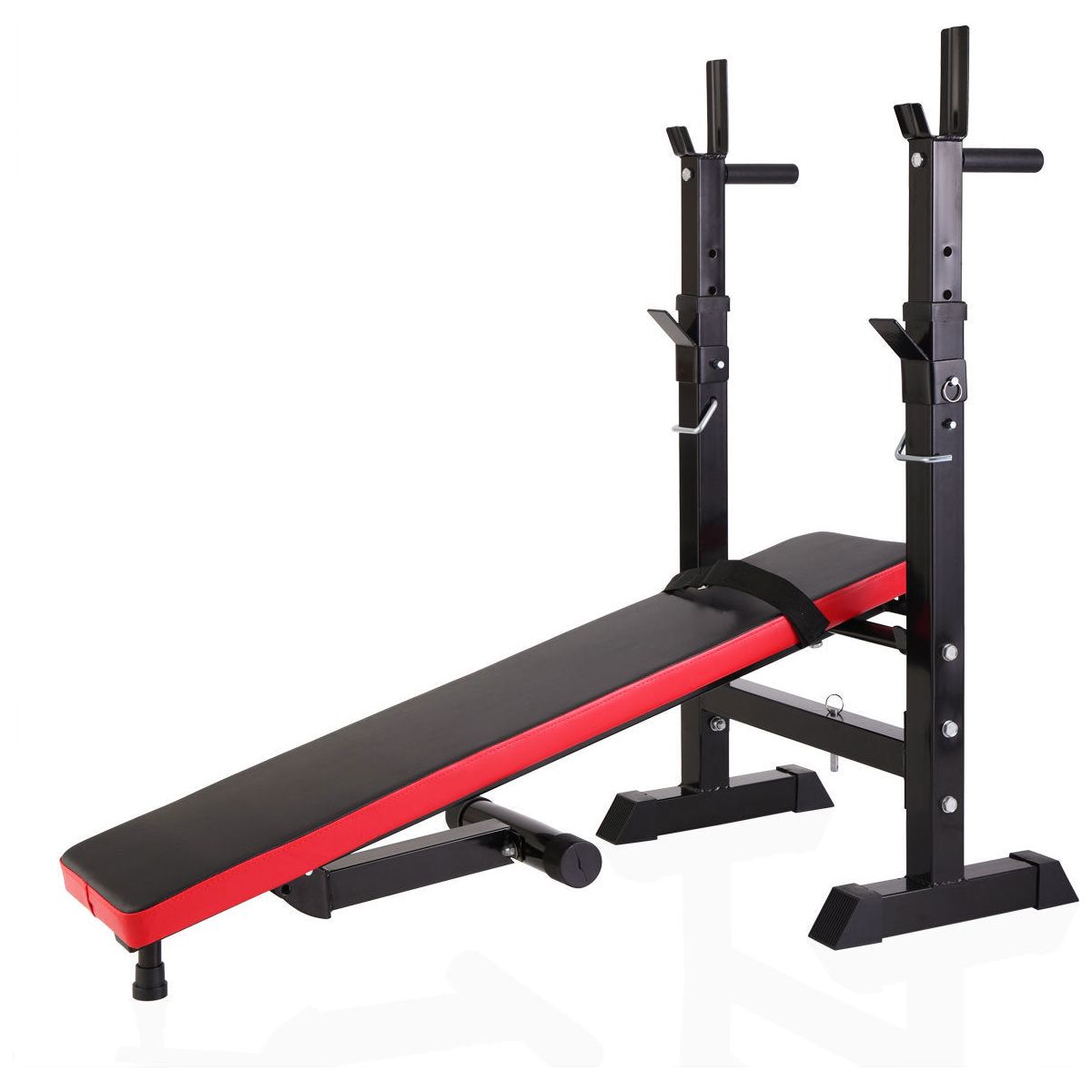 Adjustable Workout Bench with Squat Rack