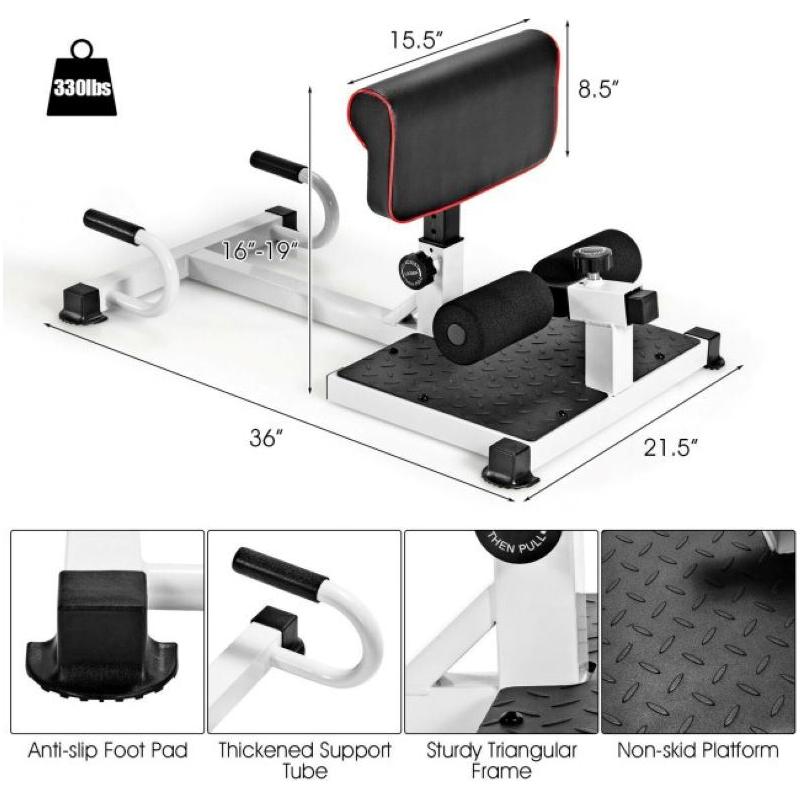 Home 8-in-1 Multifunctional Gym Squat Fitness Equipment