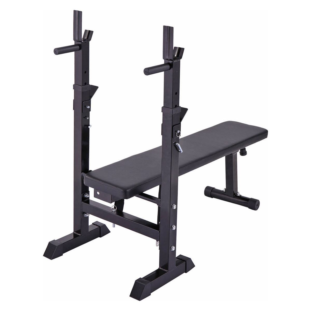 Adjustable Workout Bench with Squat Rack