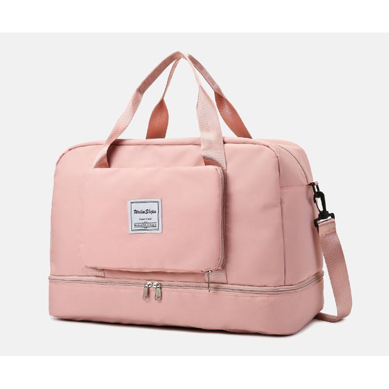 Foldable Travel Duffel Bags Sports Gym Tote Bag Women