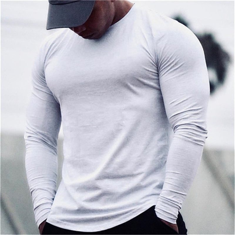 Quick Dry Long Sleeve Gym Fitness T Shirt