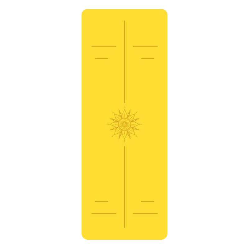 Sport Anti-slip Yoga Mat Rubber 5mm