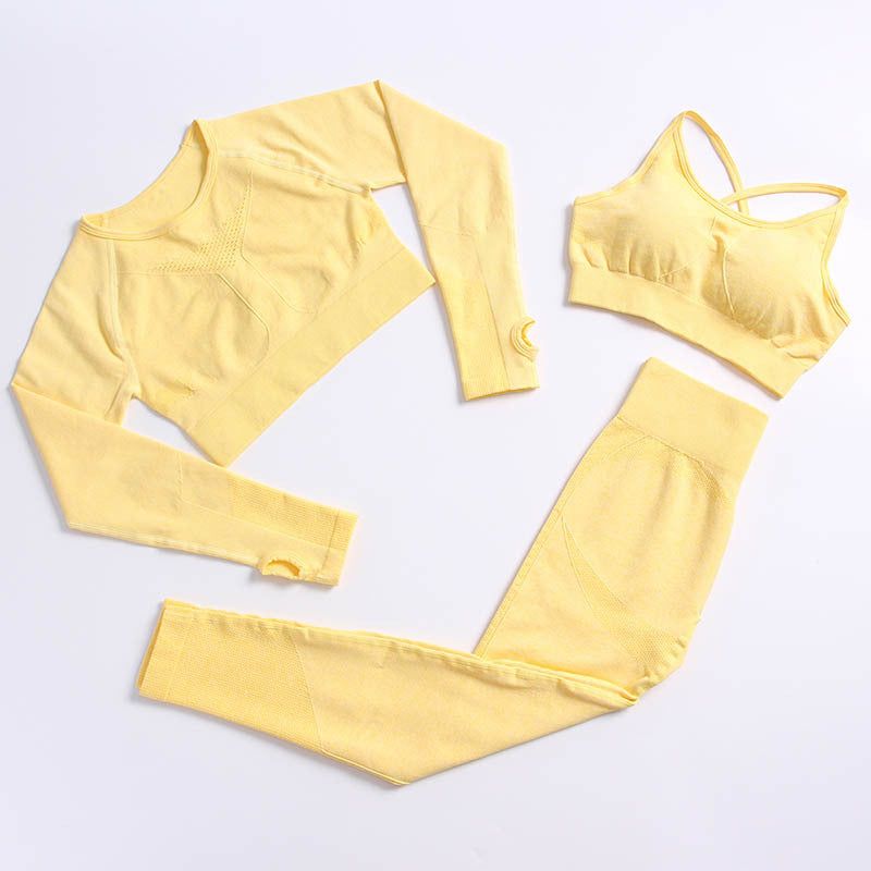 Women's Workout Outfit Yoga Bra + Pants