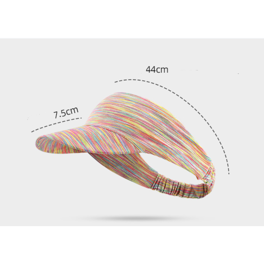 Women's Sweatproof Headband Outdoor Sports Sun Hat