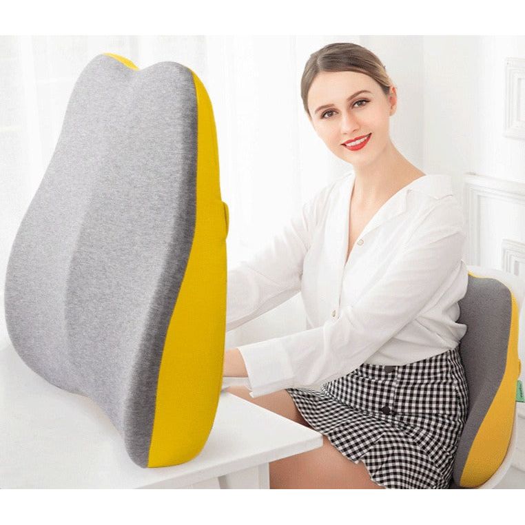 Office Chair Breathable Lumbar Support Pillow