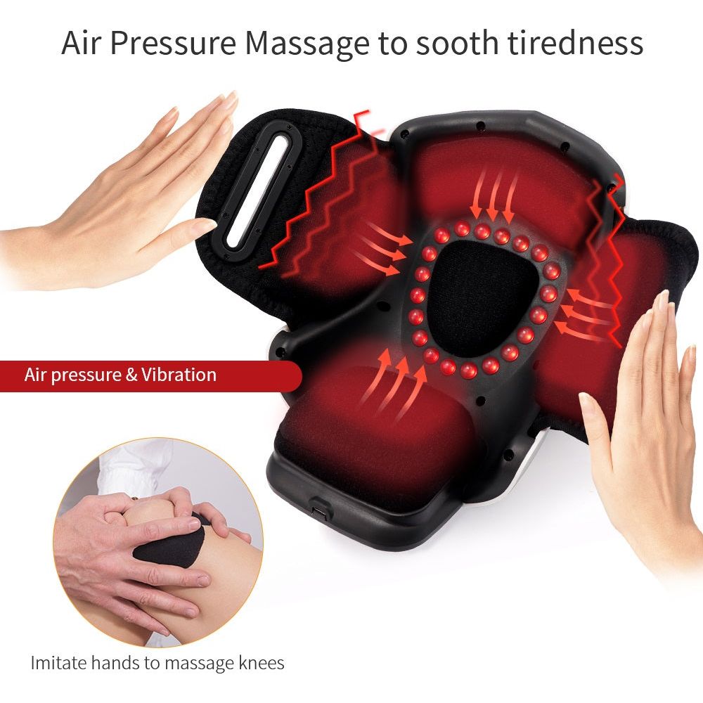 Electric Heating Knee Pad Physiotherapy Massager