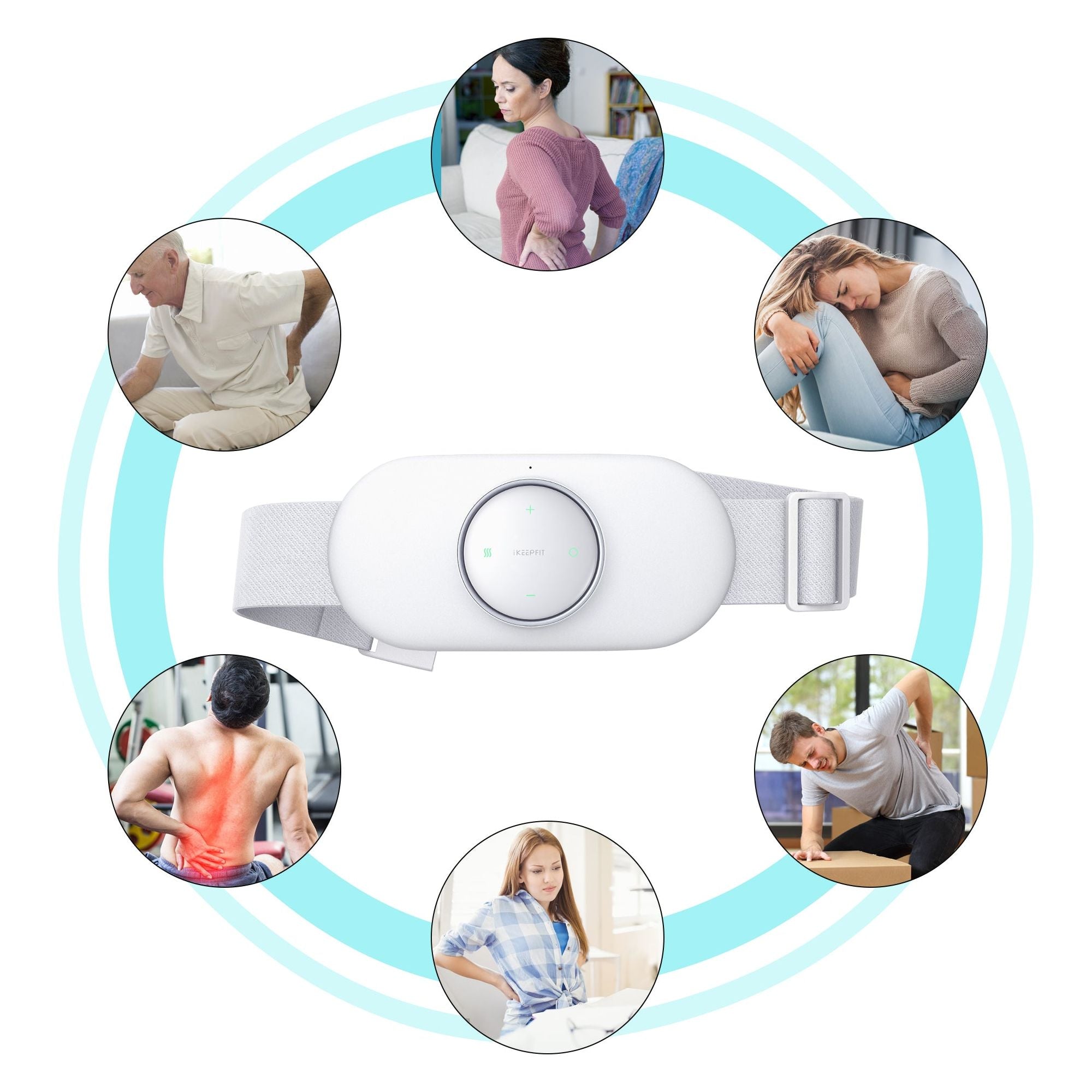 Red Light Therapy Intelligent Waist Massager