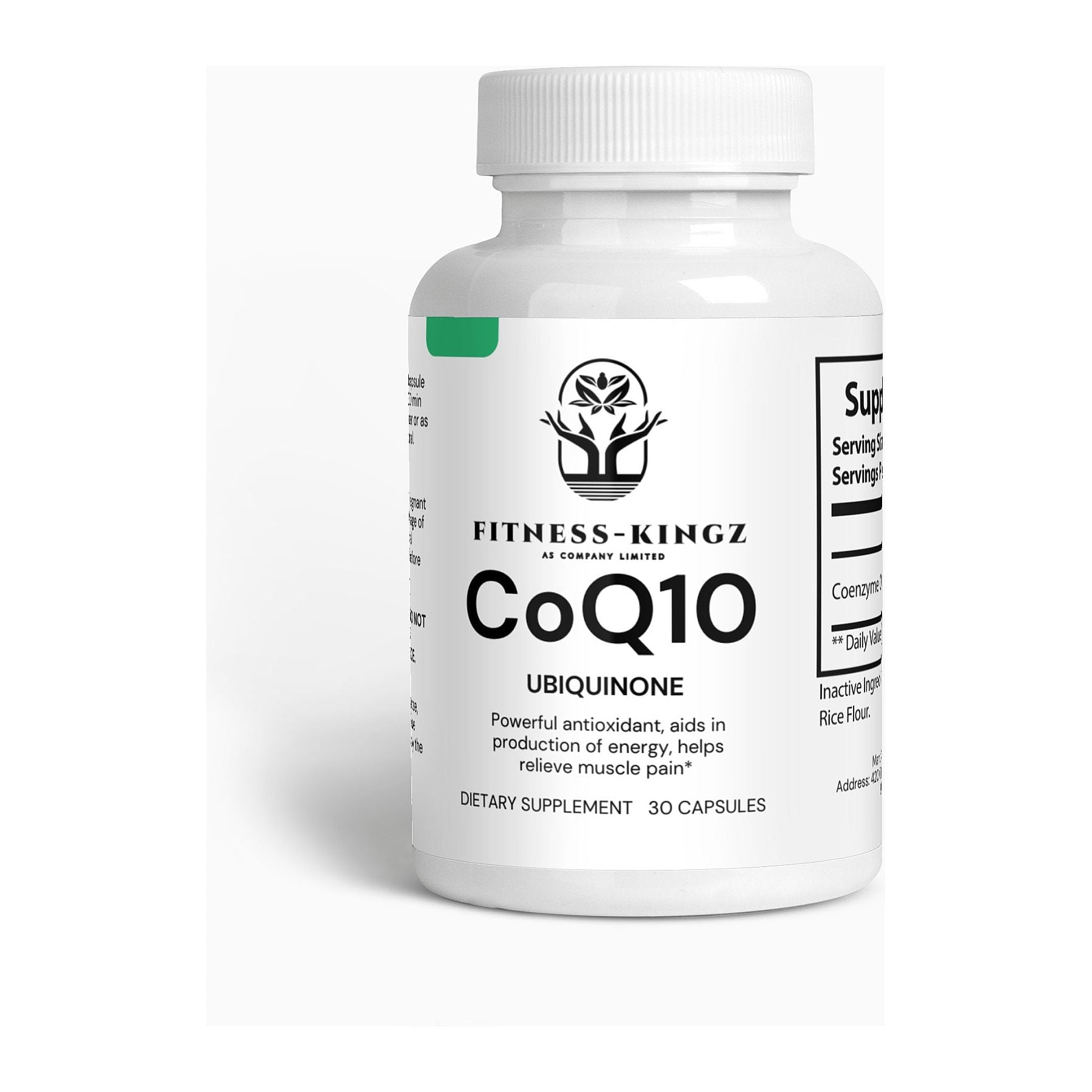 Fitness-Kingz CoQ10 Ubiquinone